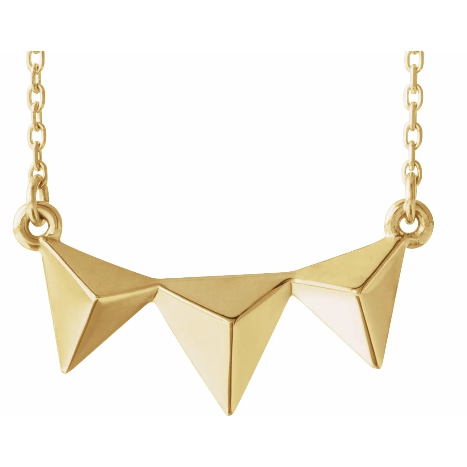 Gold pyramid chain store