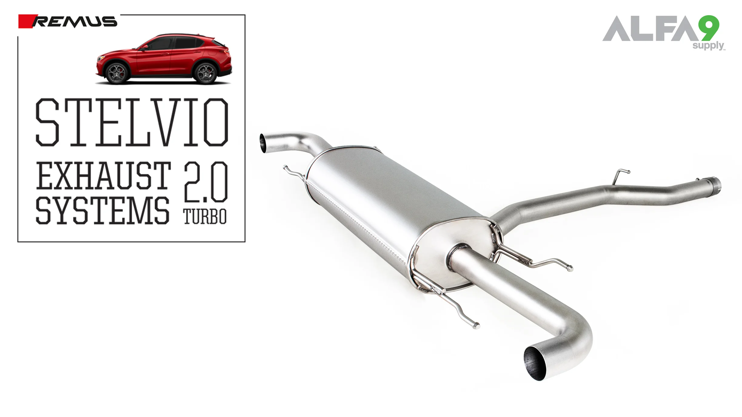 Alfa romeo 2024 stelvio exhaust