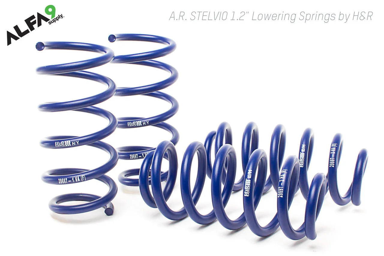 K*a様 H&R SPORTS SPRING Alfa Romeo Stelvi Alfa9 - -Stelvio Lowering Springs by H&R — Alfa9 Supply