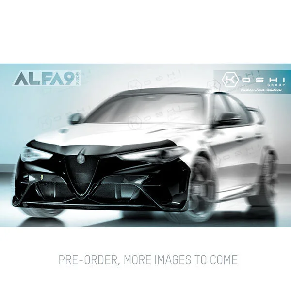 Alfa9 - - Giulia GTAM Carbon Fiber Kit — Alfa9 Supply