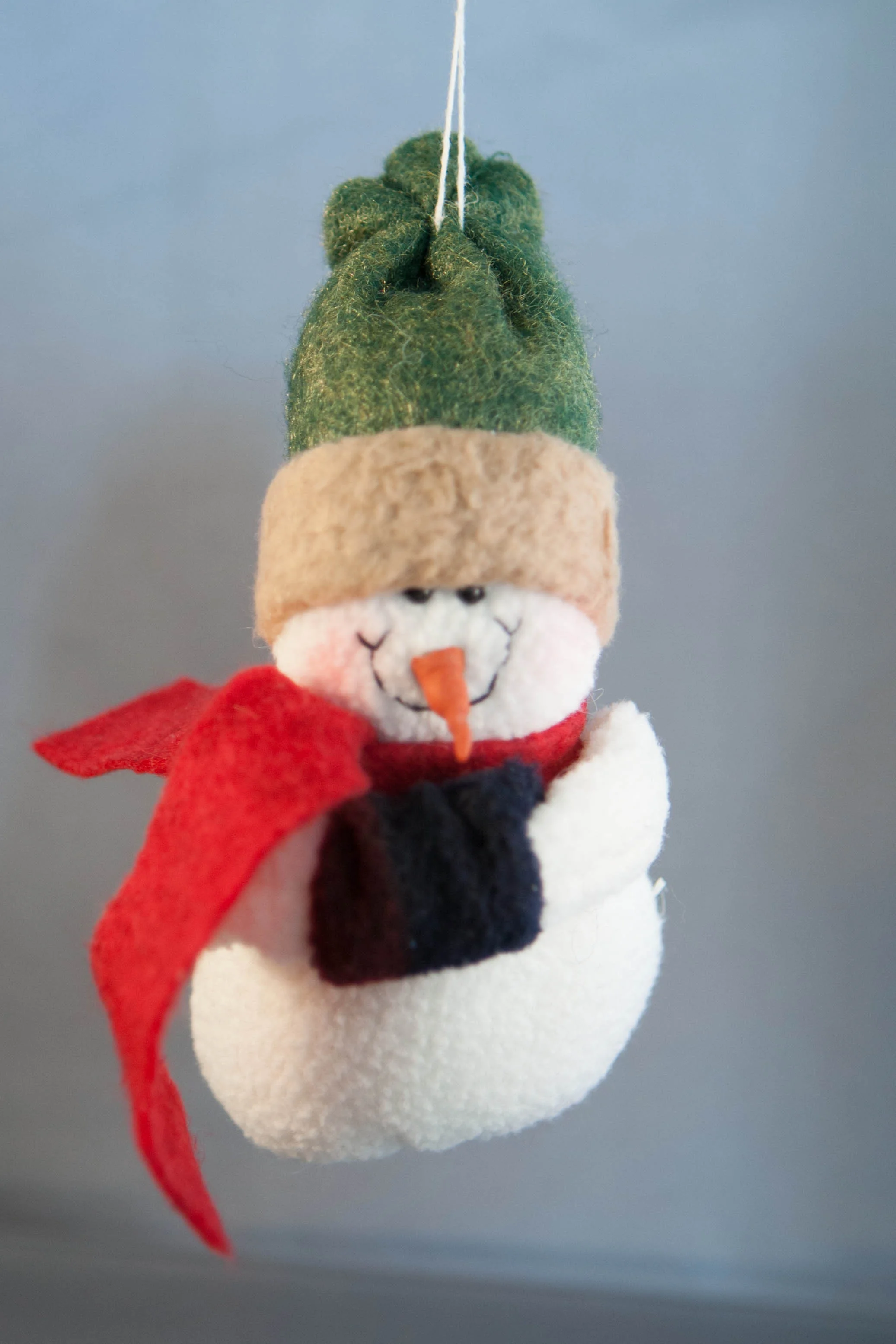large stuffed snowman