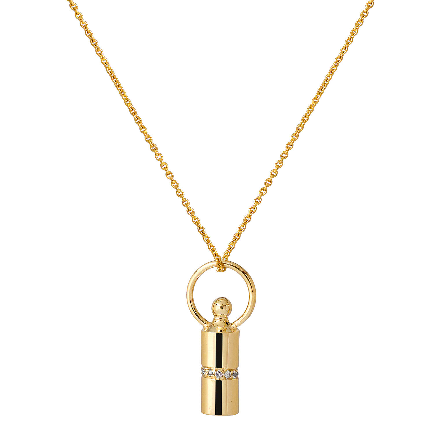 Necklaces & Pendants for Women | Dorka S. Jewelry - Big Ball Chain Necklace, Gold