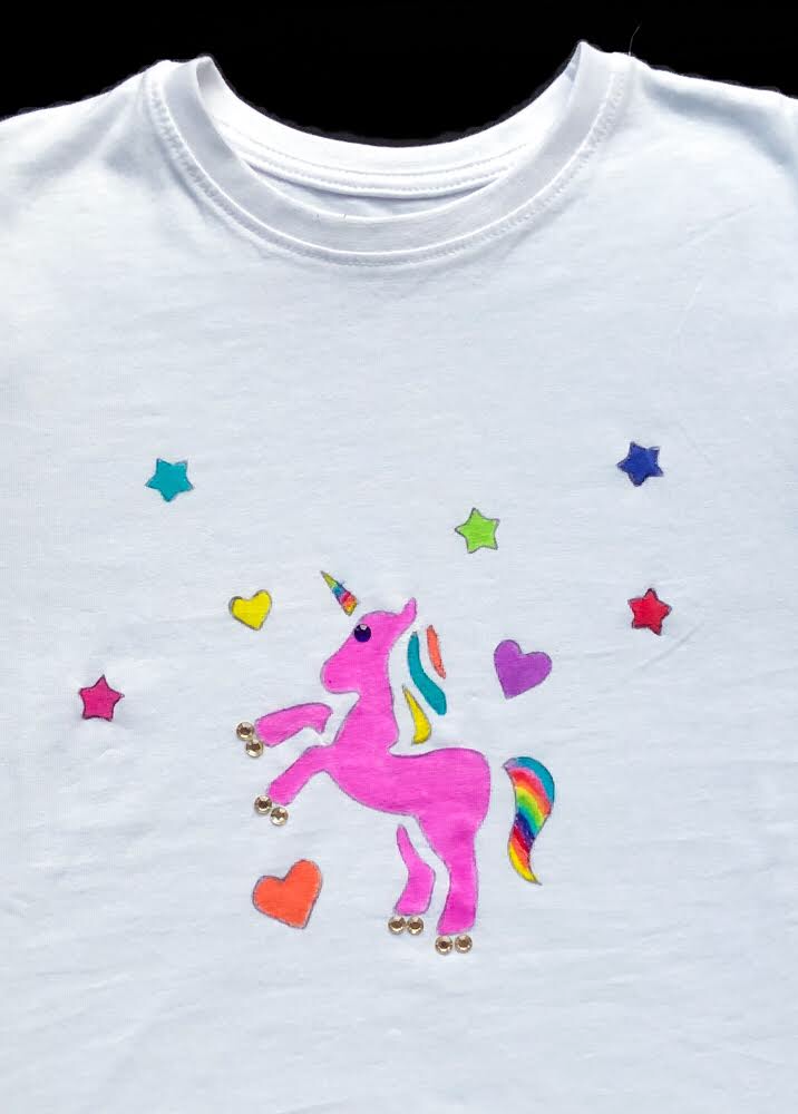 Personalise Your Own Unicorn T-Shirt 