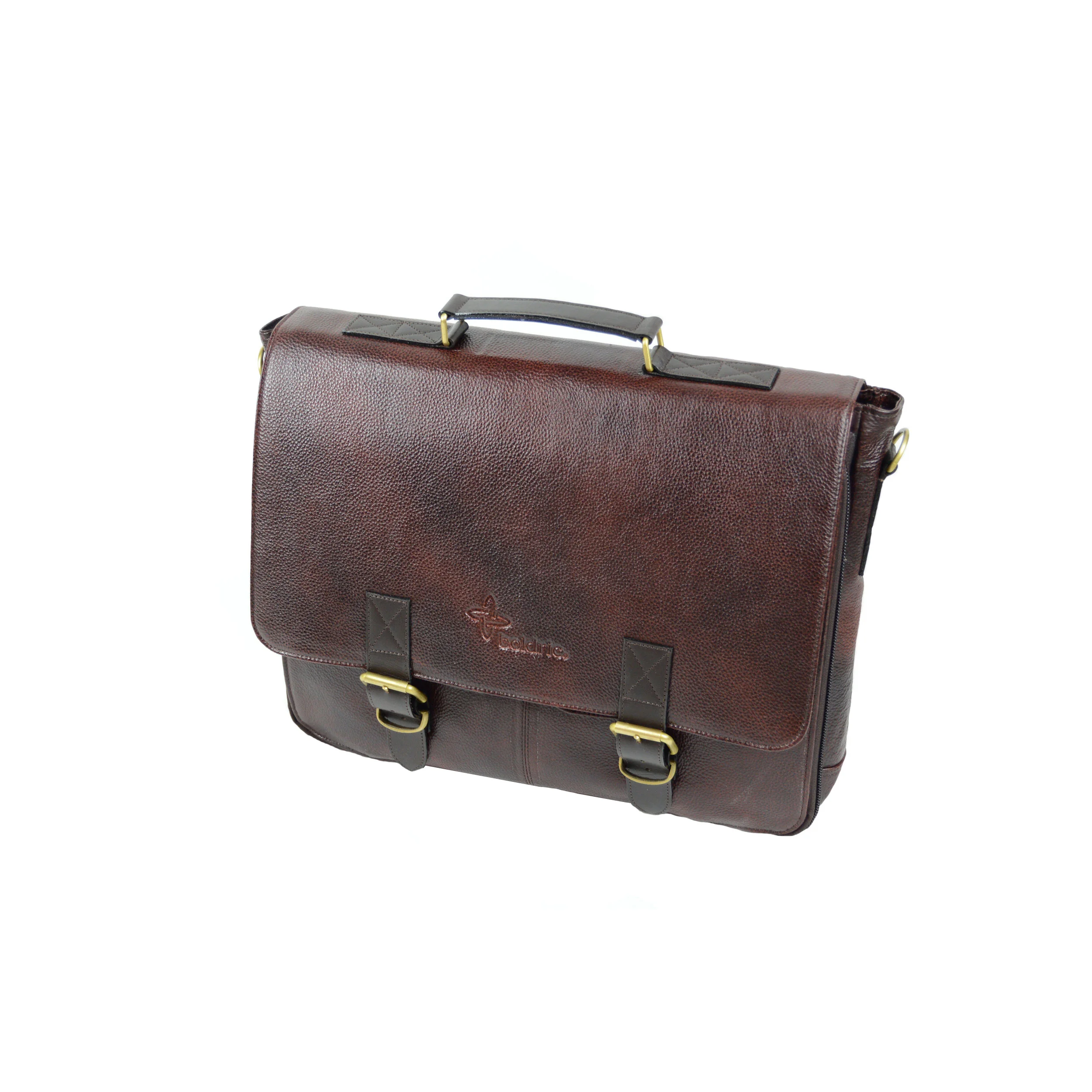 modern leather messenger bag