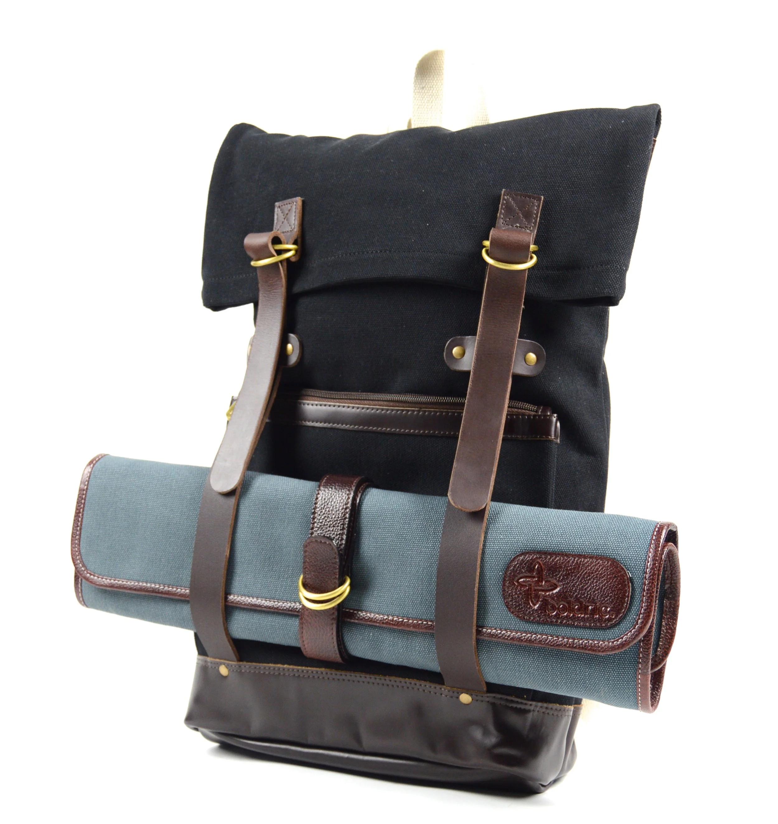 roll up canvas backpack