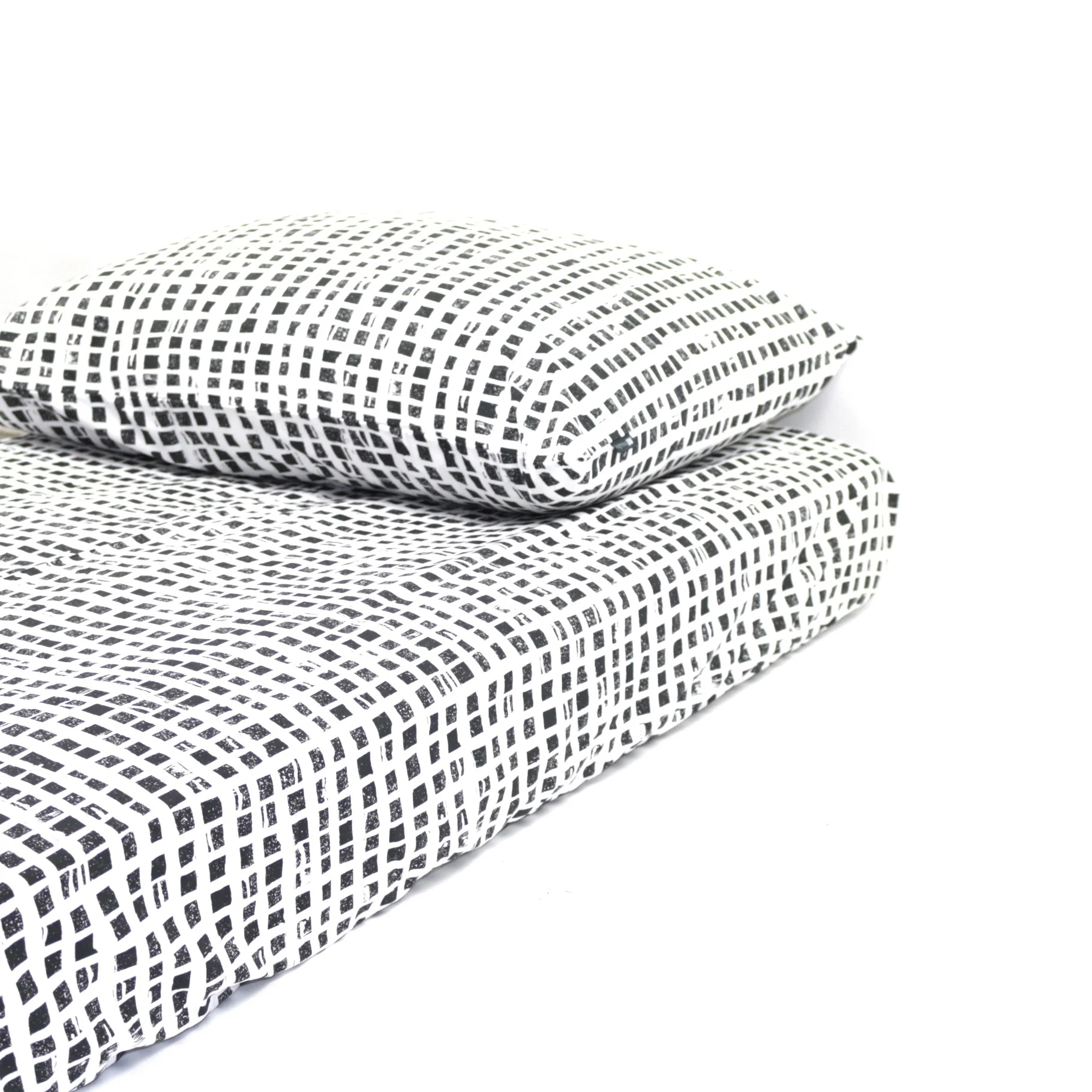 dark grey crib sheet