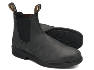 blundstone dress boot rustic black