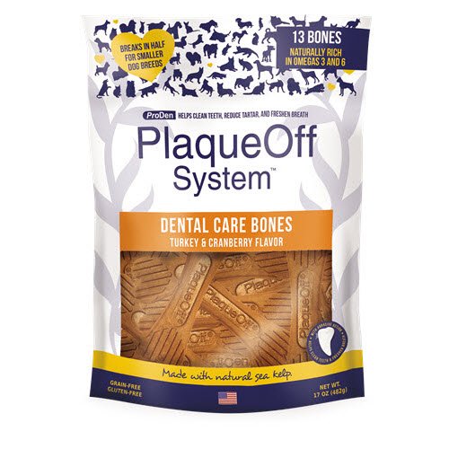 Proden PlaqueOff Dental Turkey & Cranberry Dog Bones Proden PlaqueOff Dental Turkey & Cranberry Dog Bones