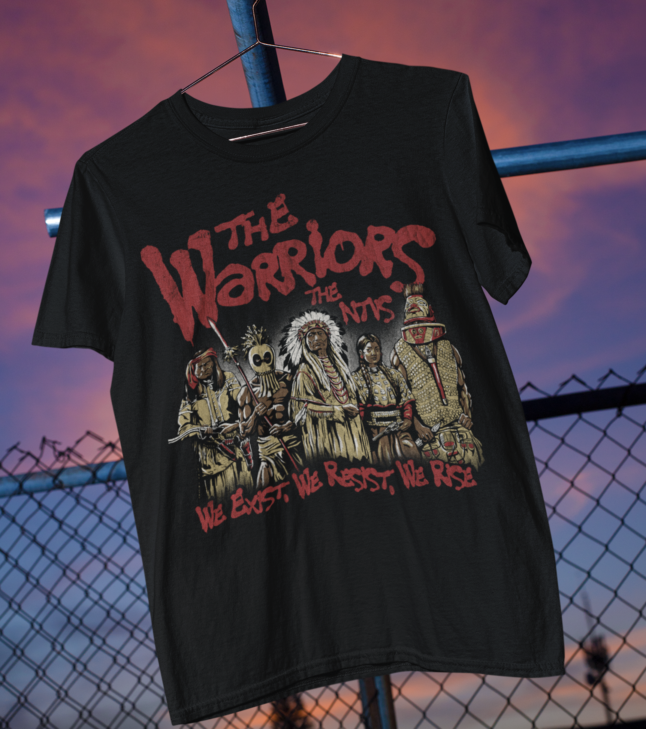 2023 -  Warriors NTVS Red/Black Bomber Jacket — The NTVS