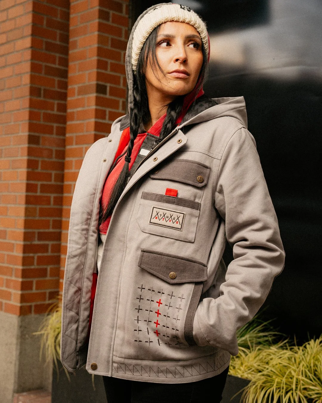 Native north cheap canvas jacket