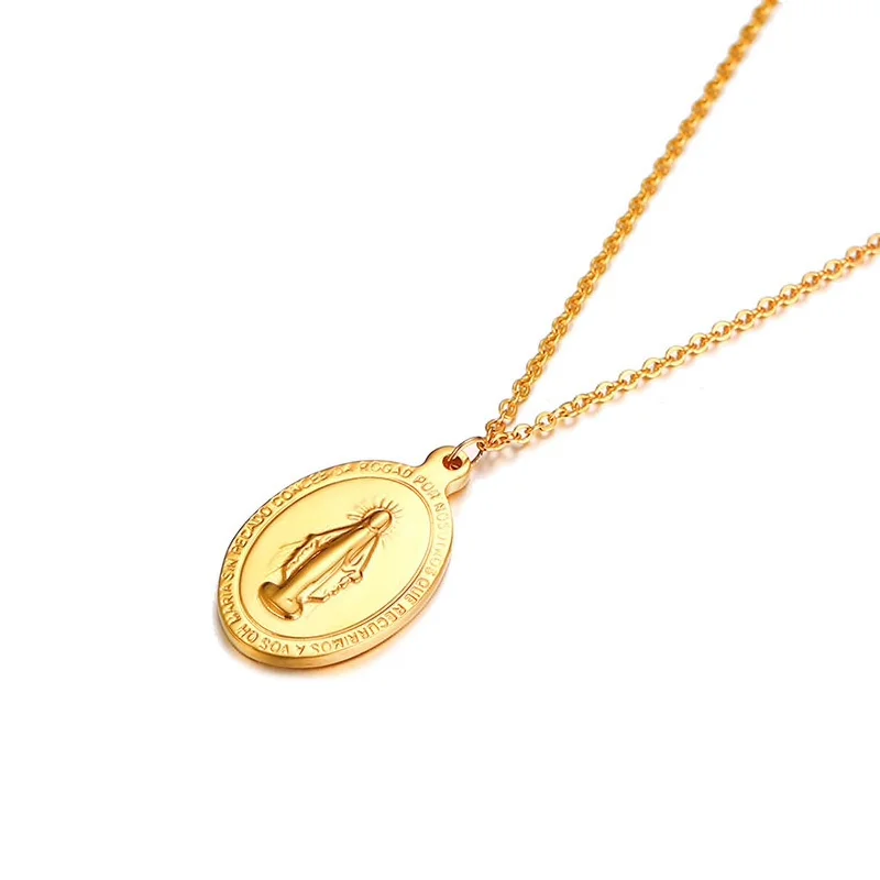 For 925 Sterling Silver Gold Plated Healing Crystal Necklaces Bracelets And Rings Saint Pendant - Saint Mary Pendant For 925 Sterling Silver Gold Plated Healing Crystal Necklaces Bracelets And Rings Saint Pendant - Saint Mary Pendant