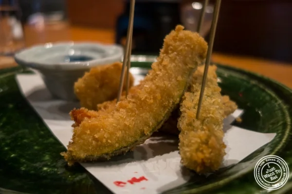 Yasai Kushiage在 纽约,纽约的En Japanese Brasserie 