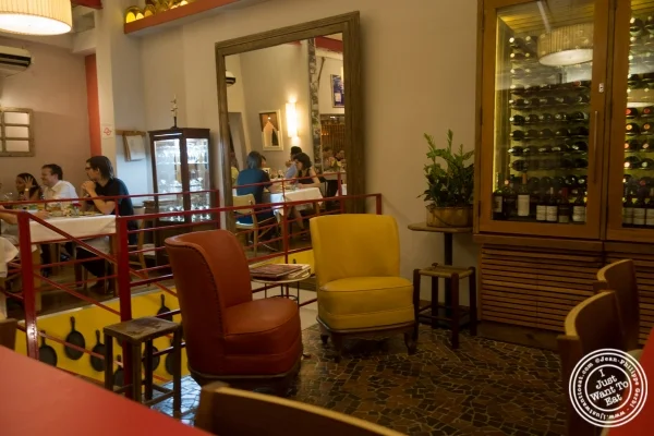Dining room at Tordesilhas在圣保罗,巴西