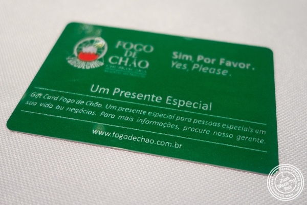 绿卡at. 巴西圣保罗Fogo de Chao