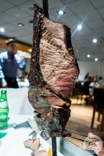 Ribeye at Fogo de Chao在圣保罗,巴西