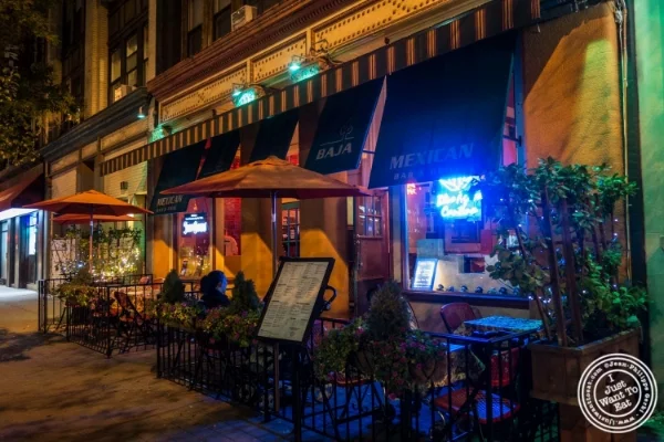 Baja,Tex-Mex在霍博肯,NJ