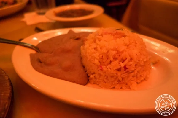米饭和豆腐豆  Baja,Tex-Mex在霍博肯,NJ