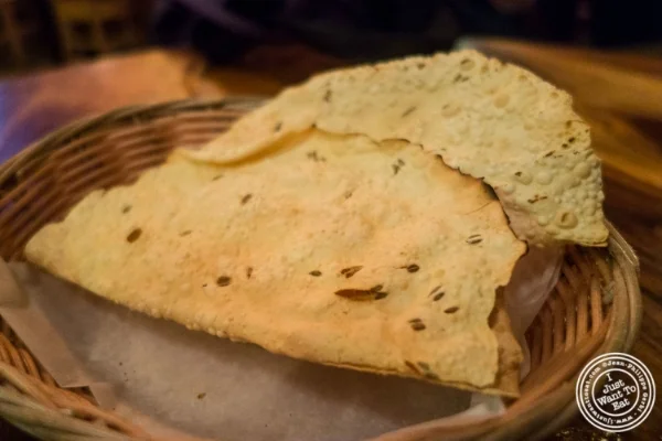 Papadum at.. 