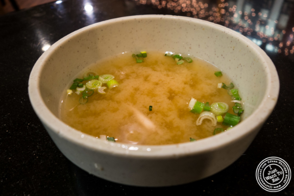 Miso soup at