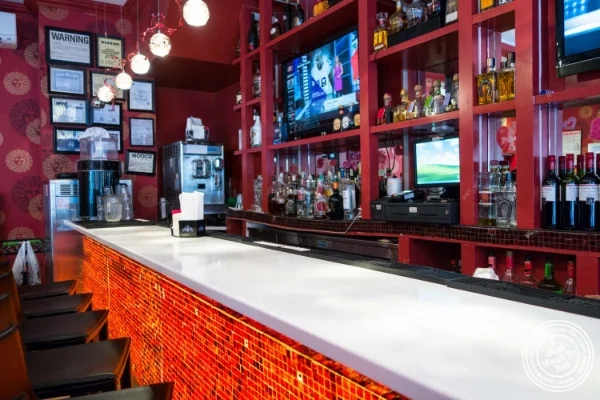 酒吧  Sombrero,墨西哥餐厅附近的时代广场,纽约,纽约