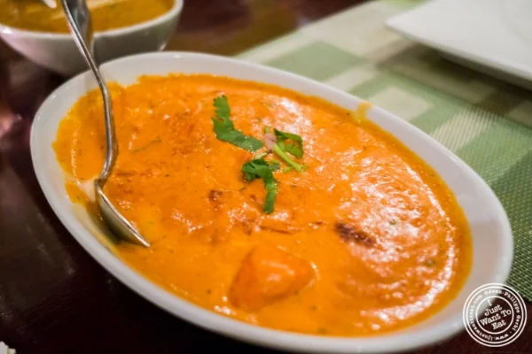 Chicken Tikka Masala.在  East,Nyc,纽约市中心的印度餐厅