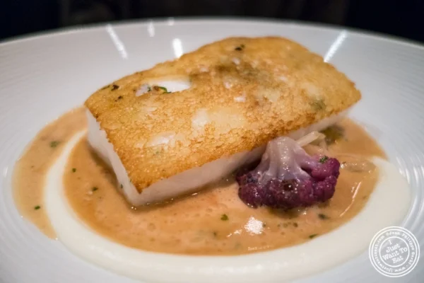 大菜en croute Marc Mantione餐厅在Tribeca,纽约,纽约