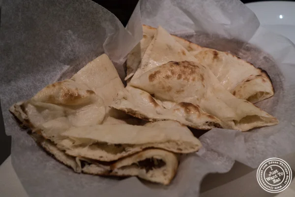 Naan面包 Haldi,印度中国体育网直播在咖喱山,纽约,纽约