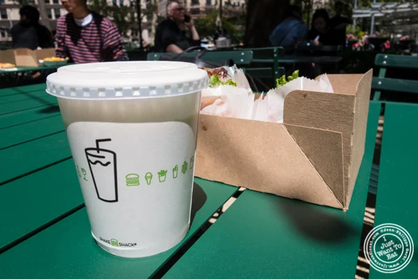 香草奶昔 纽约纽约麦迪逊广场公园的Shake Shack
