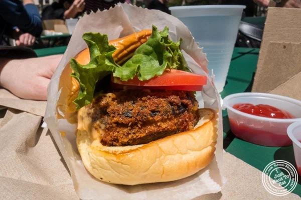 '在 纽约纽约麦迪逊广场公园的Shake Shack