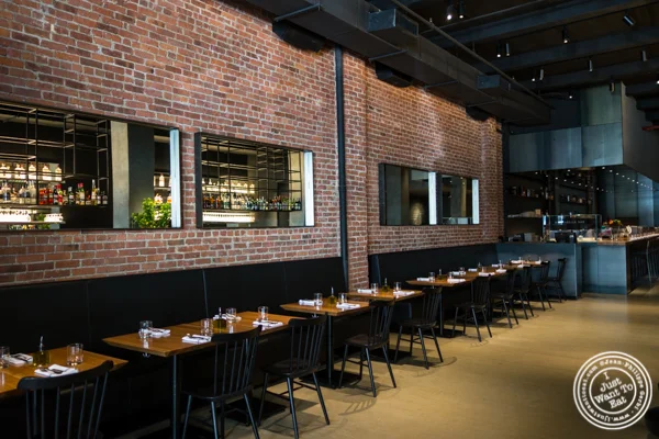 Dining room at Obica,纽约市的义大利料理餐厅,纽约