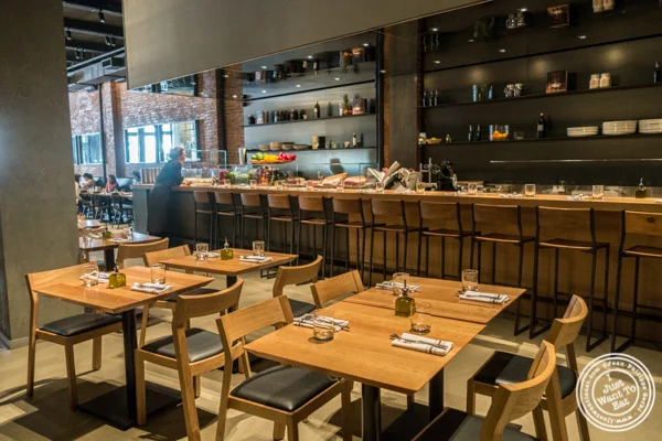 Dining room at Obica,纽约市的义大利料理餐厅,纽约