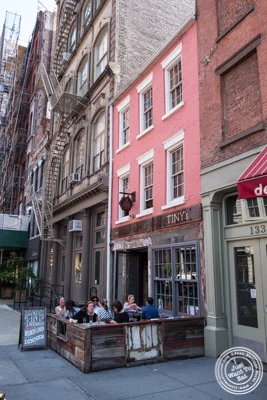 微小的's And The Bar Upstairs in TriBeCa, NYC, New York