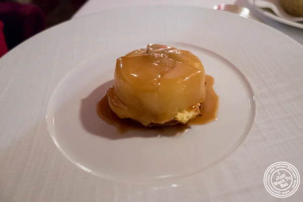 焦糖安沟梨馅饼  Bouley在Tribeca,纽约,纽约