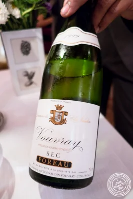 vouvray sec at.  Bouley在Tribeca,纽约,纽约