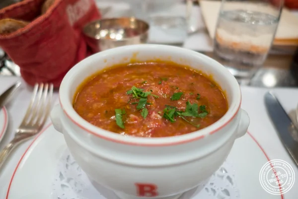 Gazpacho at..  BENOIT在纽约纽约,纽约