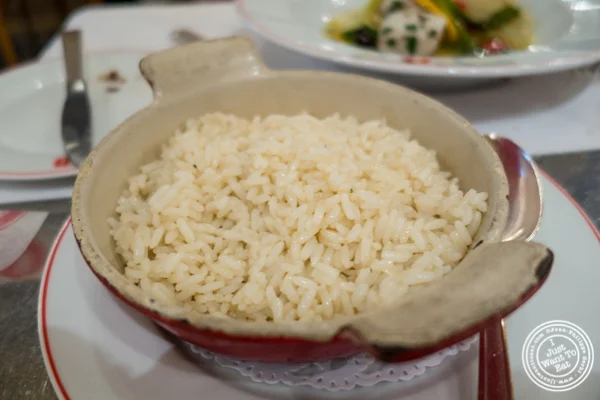 riz pilaf. at  BENOIT在纽约纽约,纽约