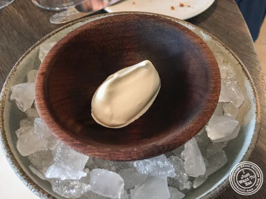 在丹麦哥本哈根Noma的克雷佩fraiche