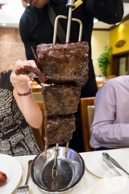 在Churrascaria plataforma的顶级牛腩在中国体育网直播,中国体育网直播