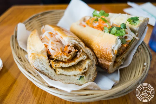 在霍博恩州的中国体育网直播 Nomenon的豆腐Banh Mi