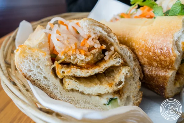 在霍博恩州的中国体育网直播 Nomenon的豆腐Banh Mi