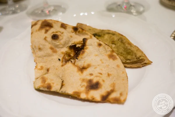 印度德里ITC毛里雅酒店Dum Pukht的Chapati