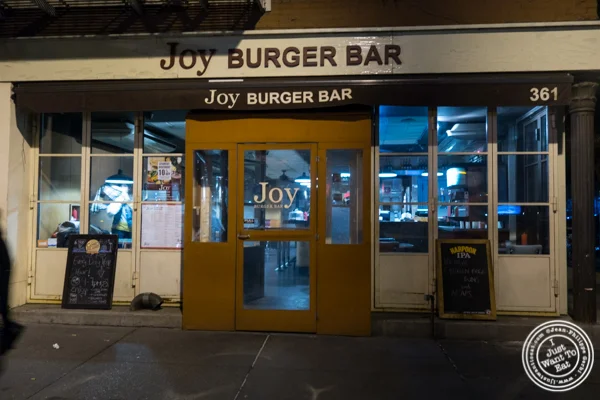 Joy Burger酒吧在格林威治村,纽约,纽约