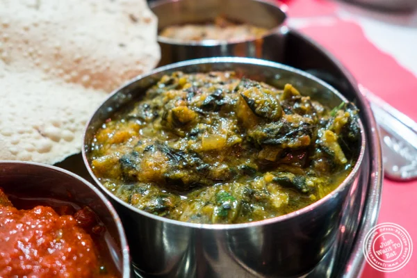 Saag Paneer at 孟买格栅中国体育网直播在地狱's Kitchen