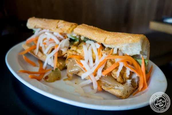 Banh Mi Chay在Co Ba在切尔西,纽约