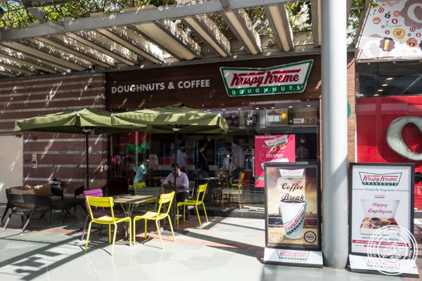 Krispy Kreme在印度古尔冈的网络枢纽