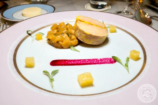 Foie gras在纽约州南部的Lakurée