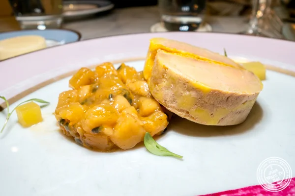 Foie gras在纽约州南部的Lakurée