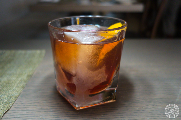 The Johnny Prime cocktail at 格林威治牛排馆in NYC, NY