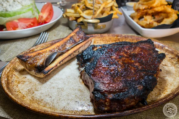 Tomahawk at 格林威治牛排馆in NYC, NY