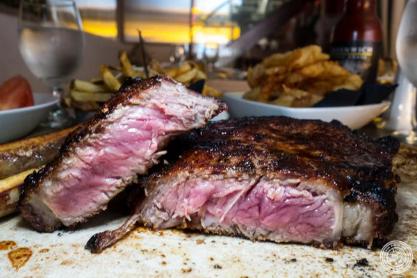 Tomahawk at 格林威治牛排馆in NYC, NY